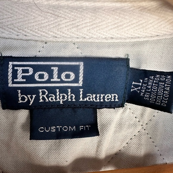 Polo Ralph Lauren Vintage Rugby Shirt Sz XL - Picture 3 of 4